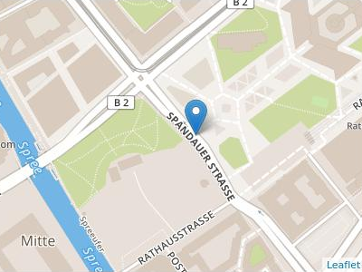 Dresdner Bank Berlin, B CC RC - Map