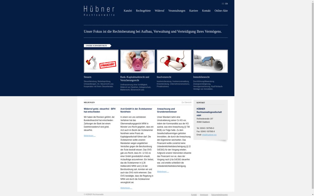 https://www.huebner.pro