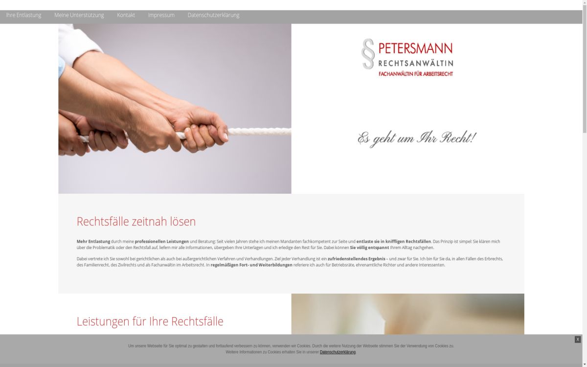 https://www.rechts­an­waeltin-petersmann.de