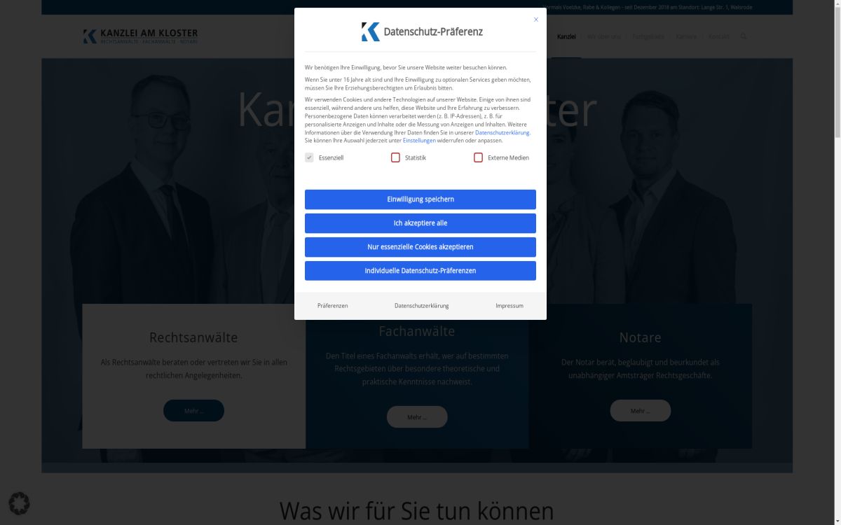 https://www.kanzleiam­kloster.de