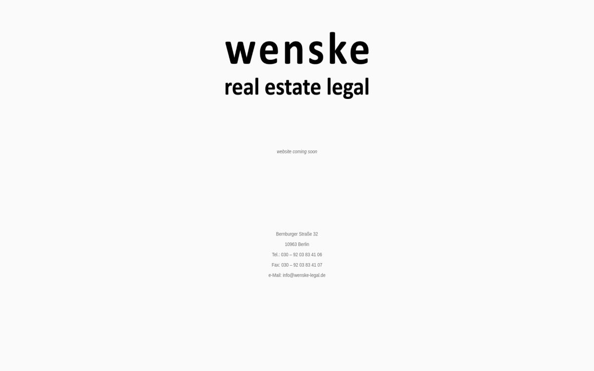 https://www.wenske-legal.de