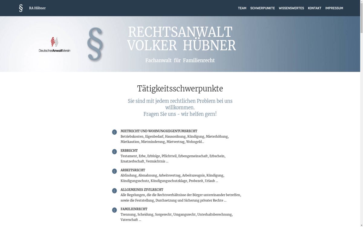 https://www.ra-volker-huebner.de