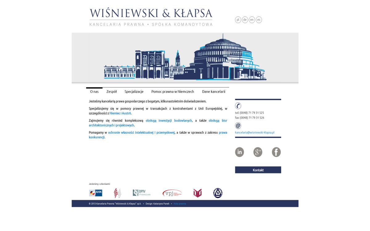 https://www.wisniewski-klapsa.pl