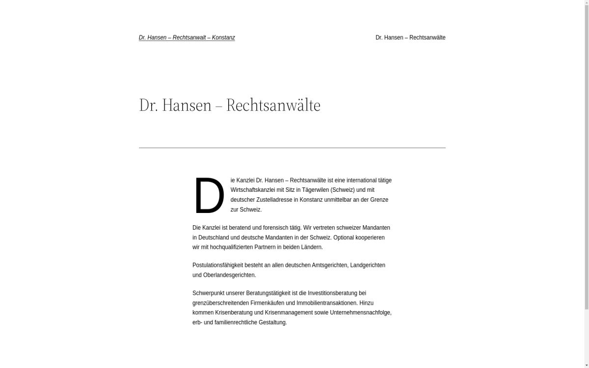 https://www.hansenlaw.de