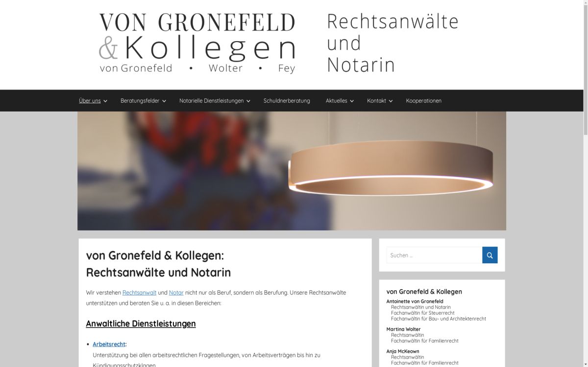 https://www.vongronefeld.de