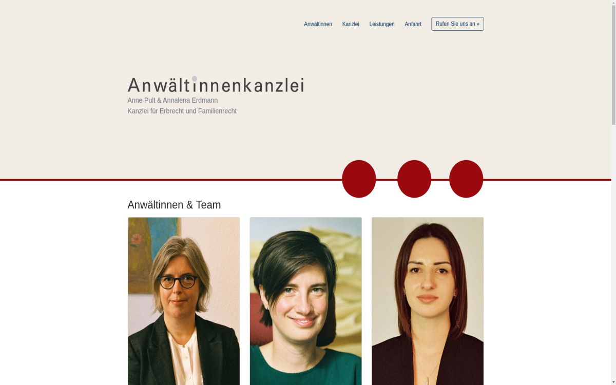 https://www.anwael­tin­nen­kanzlei.com